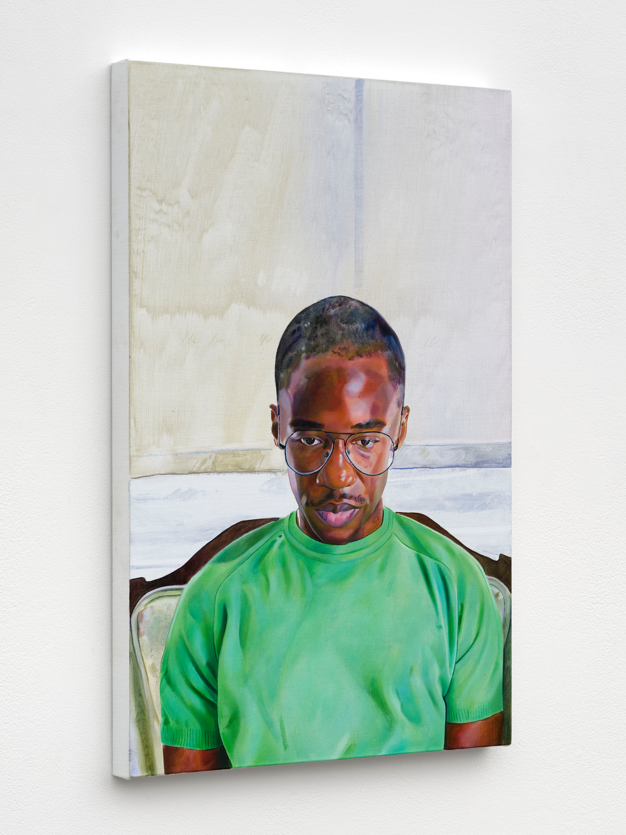 Unforgiving, (Self portrait at 30) by Jarvis Boyland