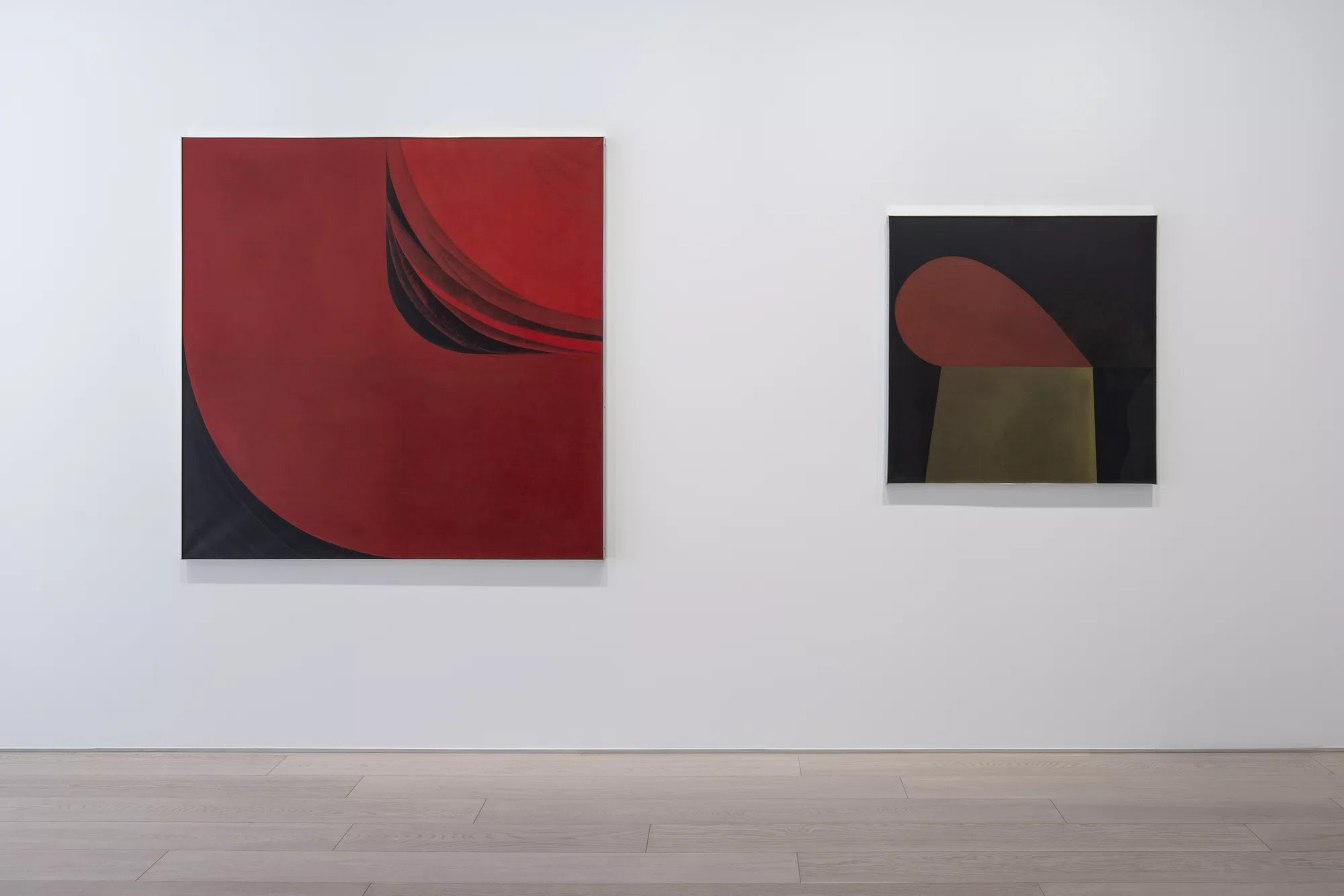 Installation view of Tomie Ohtake in Tokyo