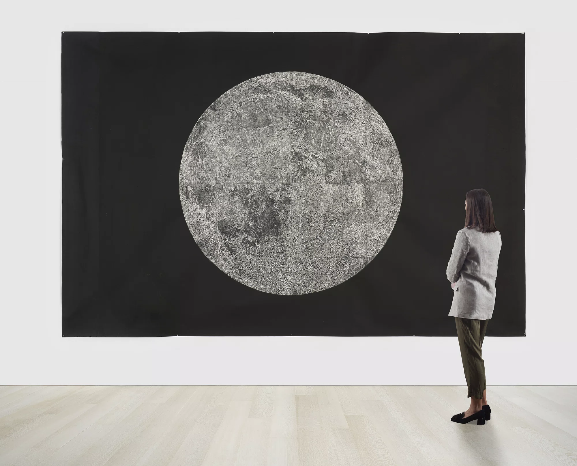 Wooden Moon by Kiki Smith