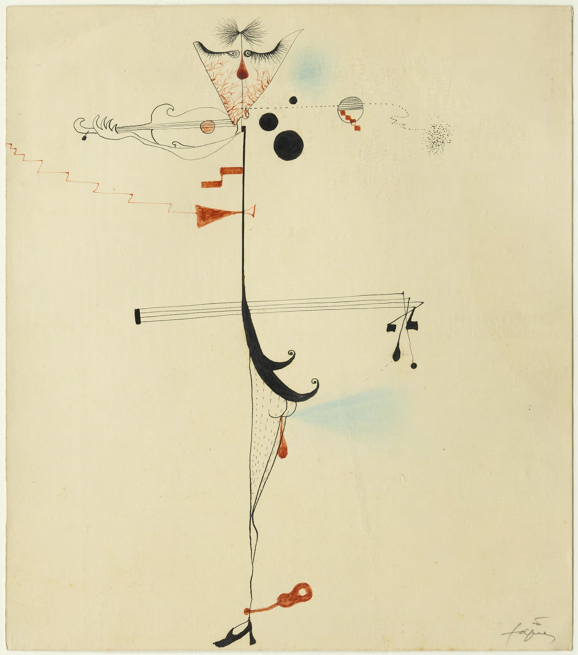 Musiqueta by Antoni Tàpies