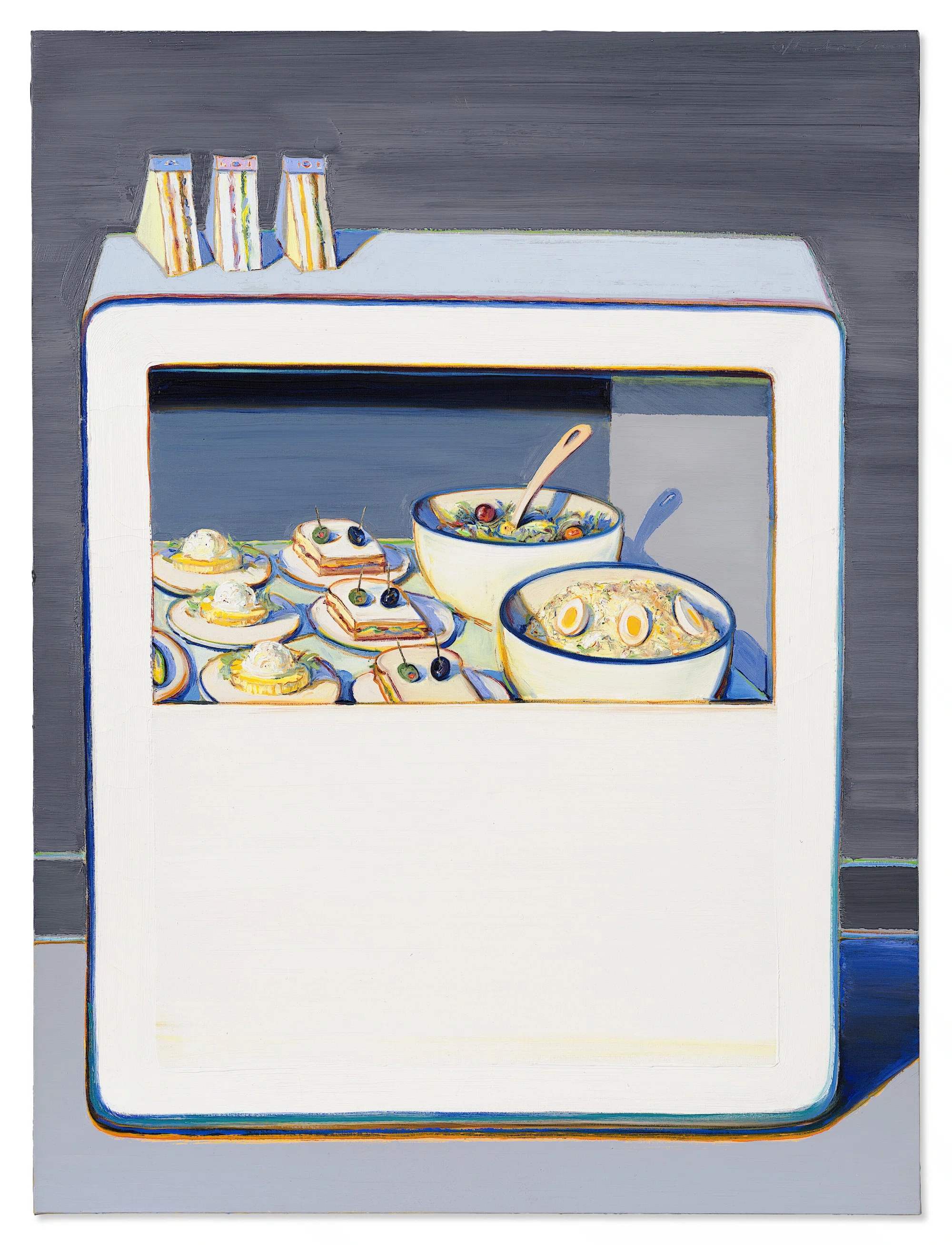 Little Deli by Wayne Thiebaud