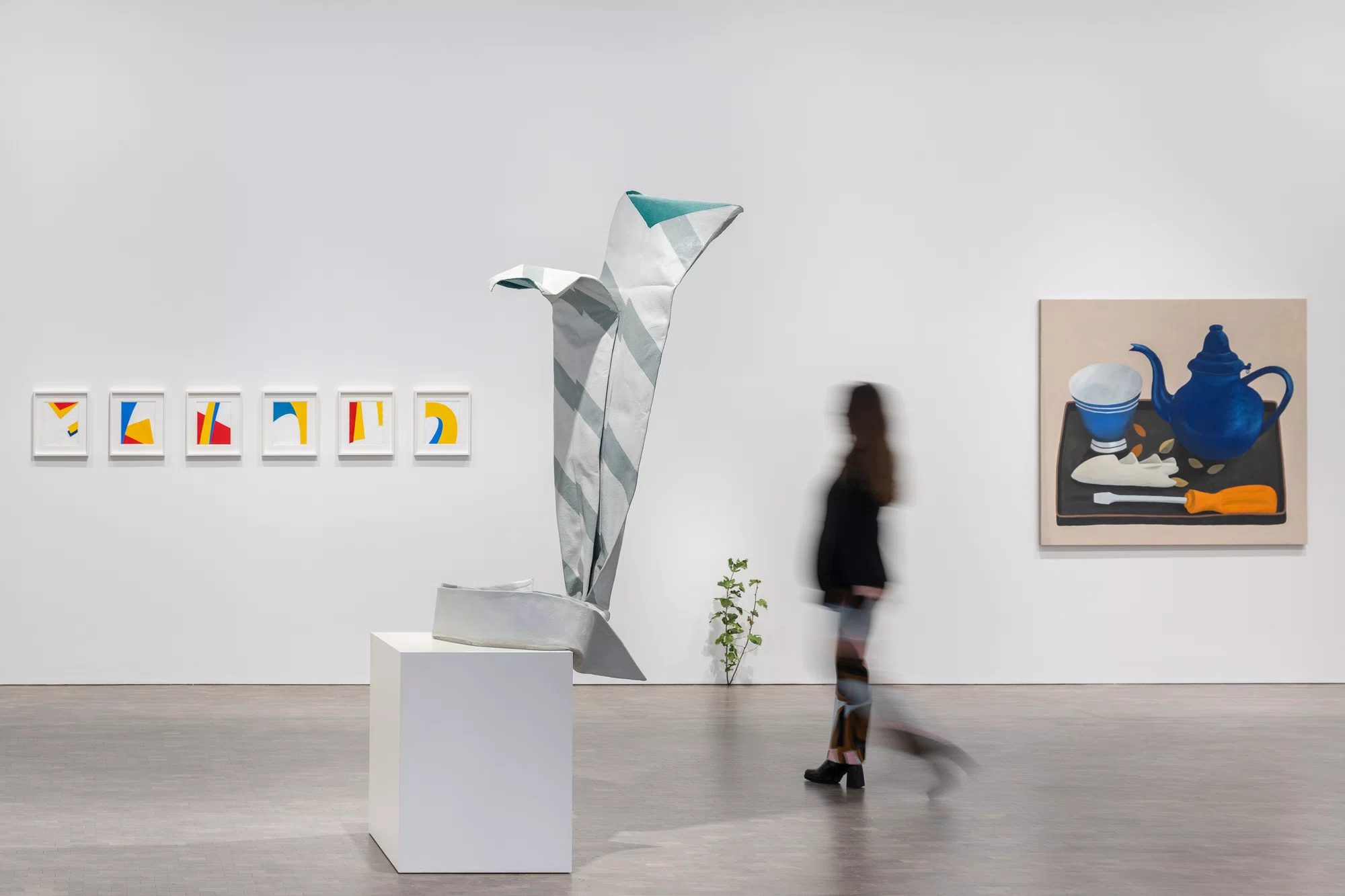 Installation view of Monument to the Unimportant