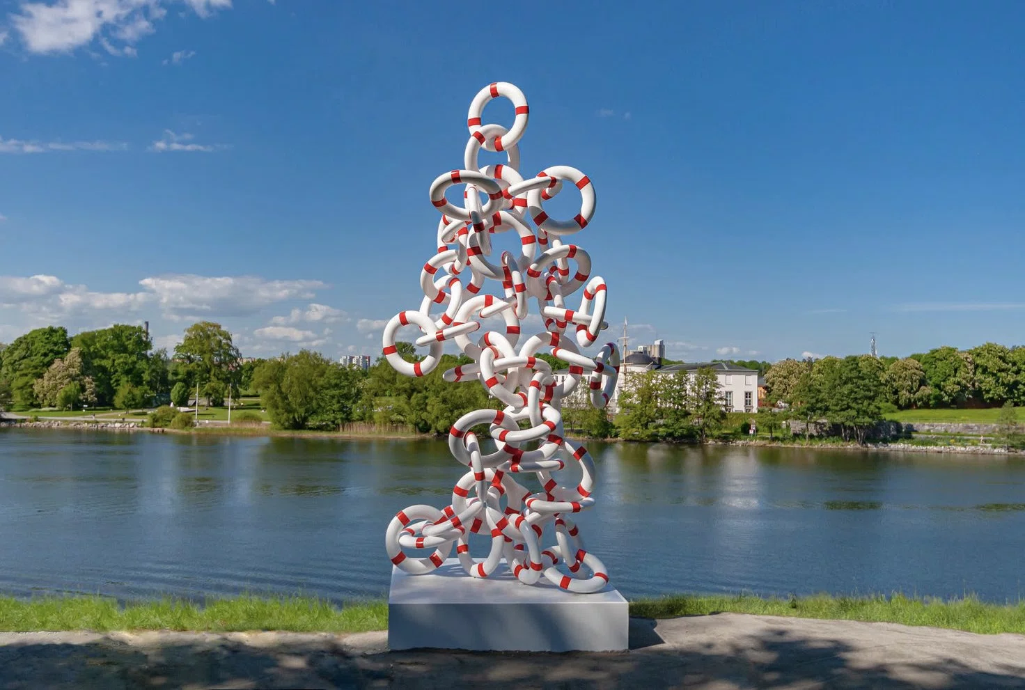 Life Rings by Elmgreen & Dragset