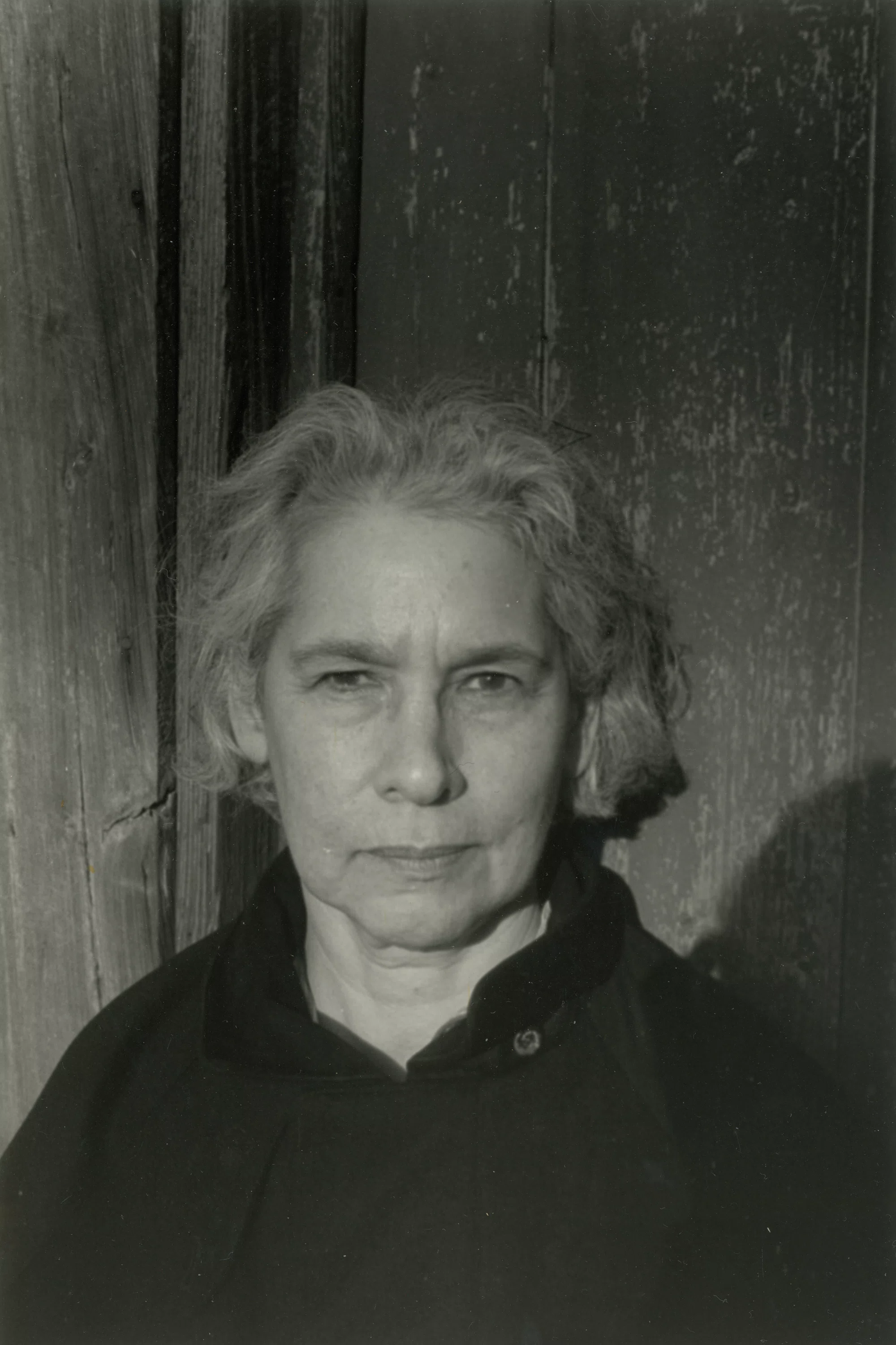 Portrait of Sylvia Plimack Mangold by Anna Billingskog