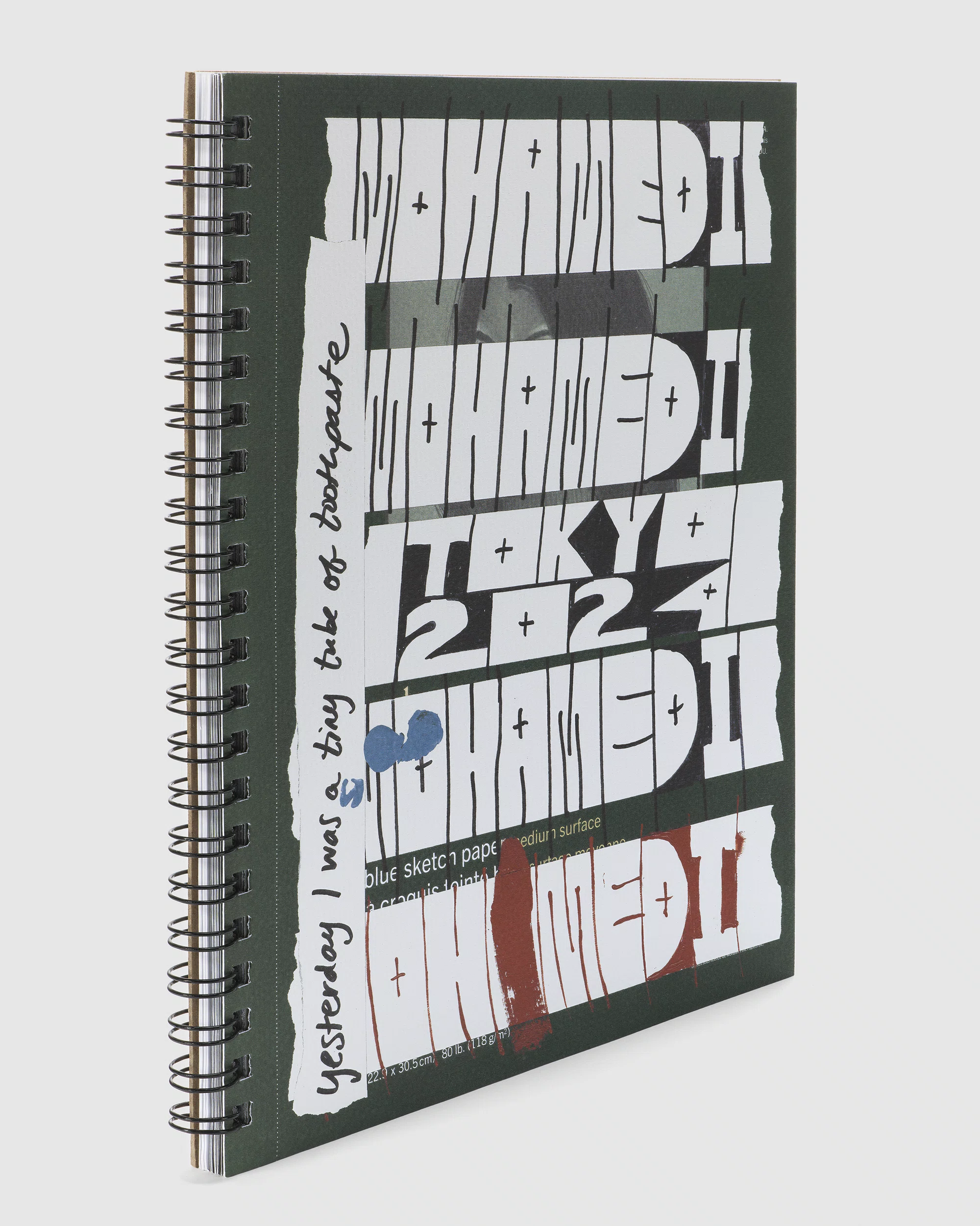 Cover of yesterday I was a tiny tube of toothpaste by Maysha Mohamedi