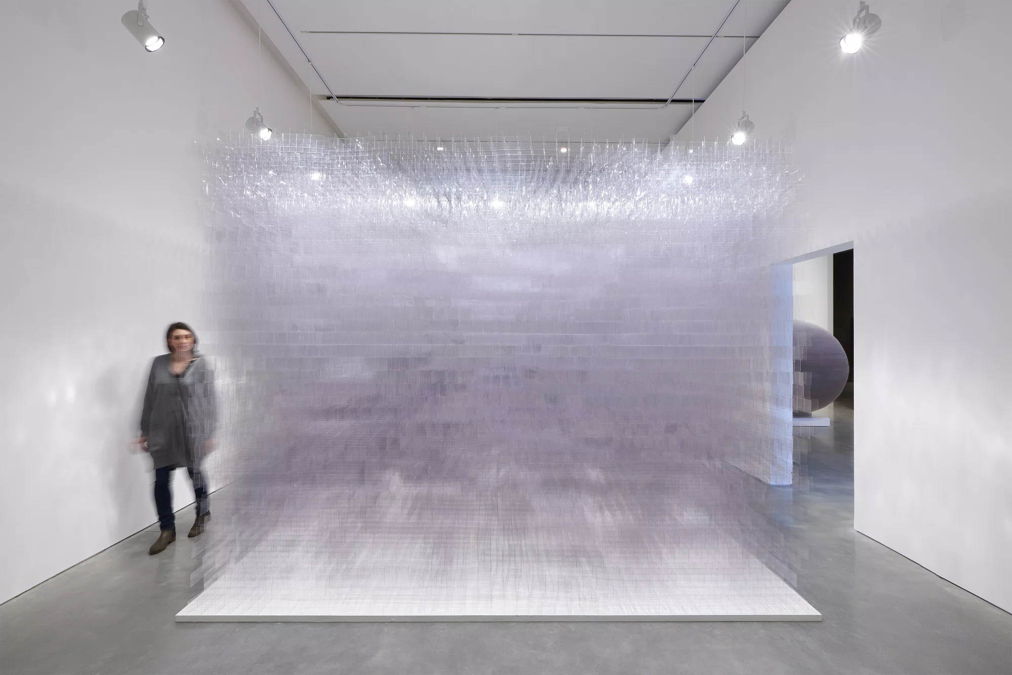 Stacked Grid by Tara Donovan