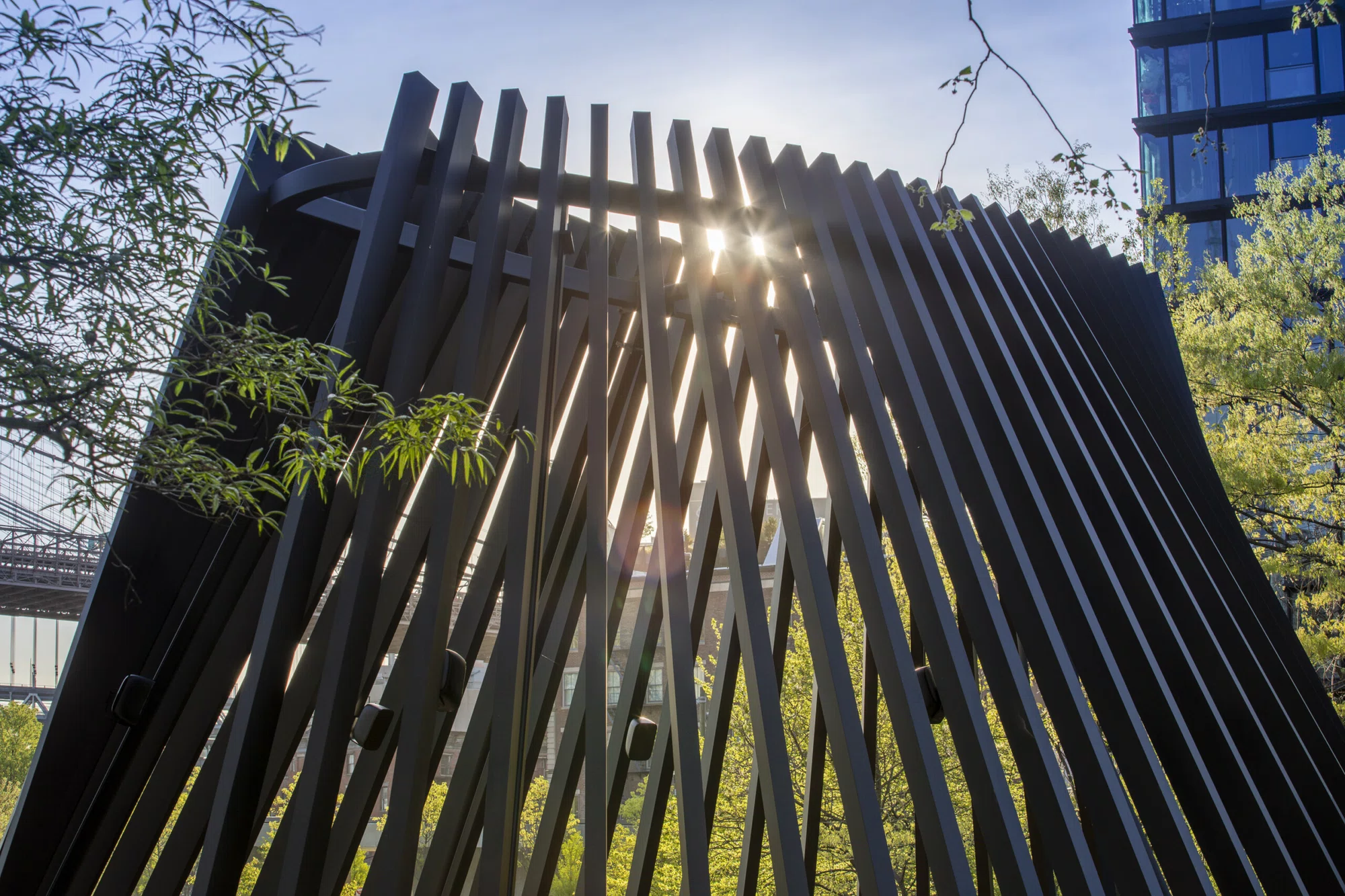 Installation view of Akua by Torkwase Dyson